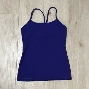 Lululemon Power Y Yoga Running Workout Camisole Top - Dark Purple - Size 6